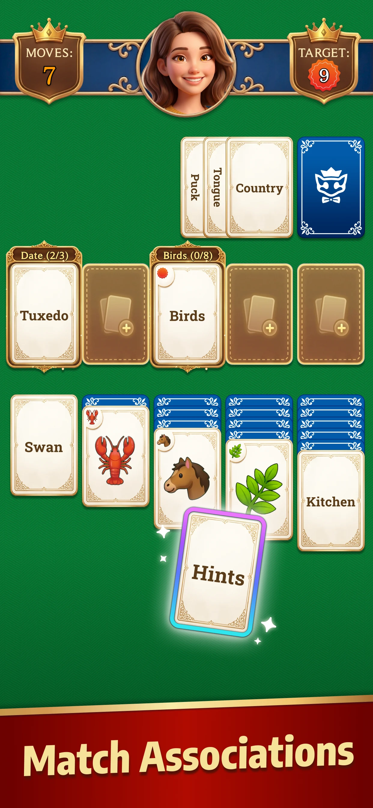 Solitaire Word: Card Puzzles screenshot