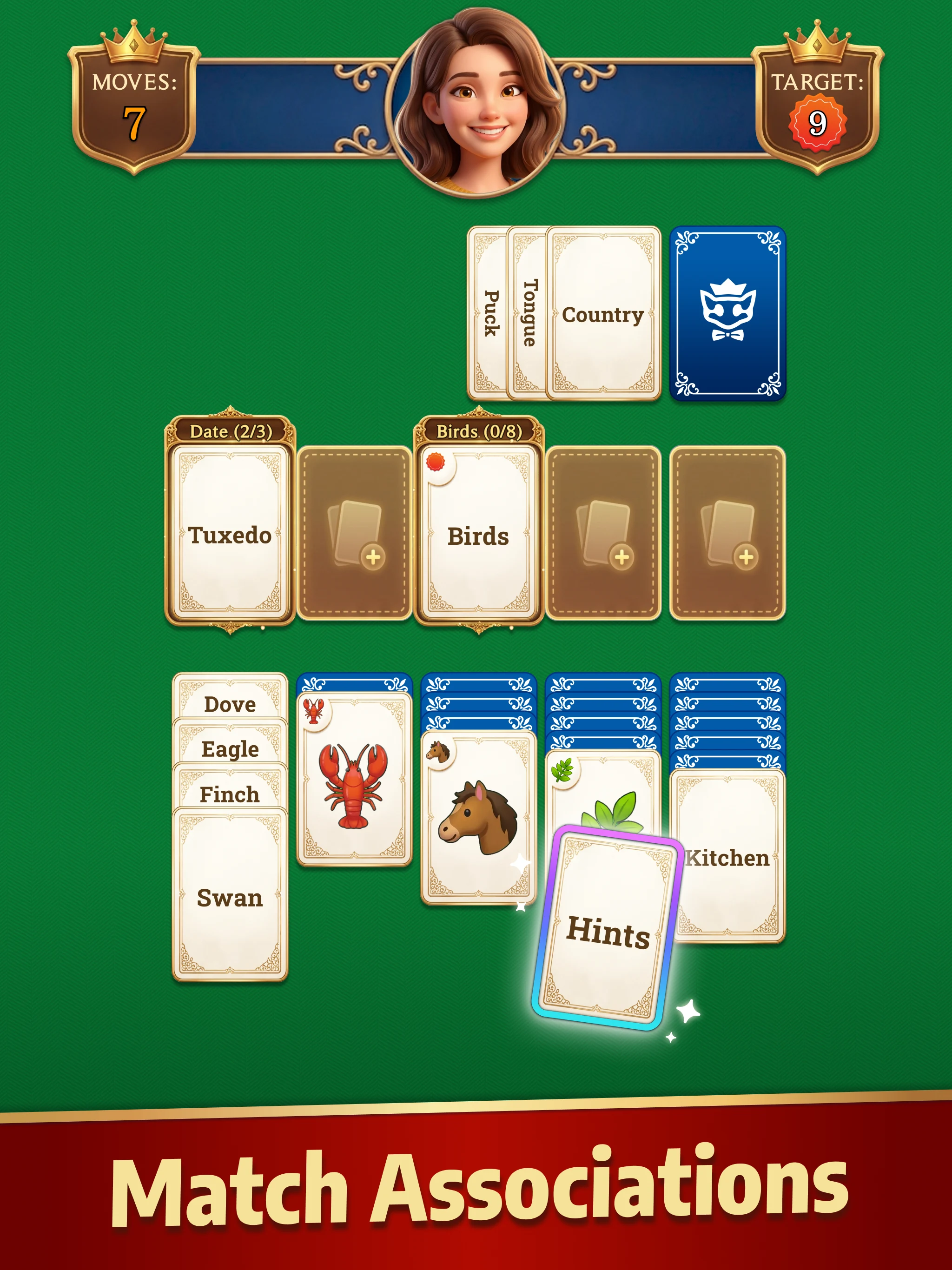 Solitaire Word: Card Puzzles screenshot